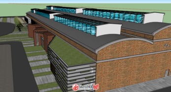 舊工廠改造煥新 SketchUp模型庫與網站建設融合的創新發展